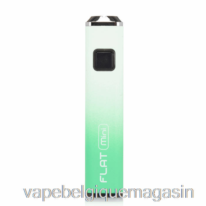 Vape Shop Bruxelles Yocan Flat Mini Batterie 400mah Vert Blanc